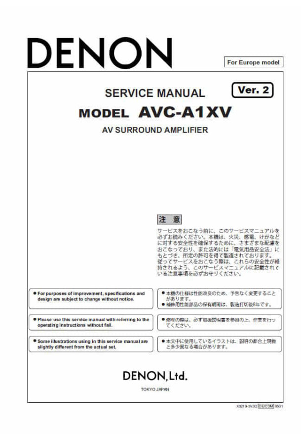 AVC-A1XV Ver.2